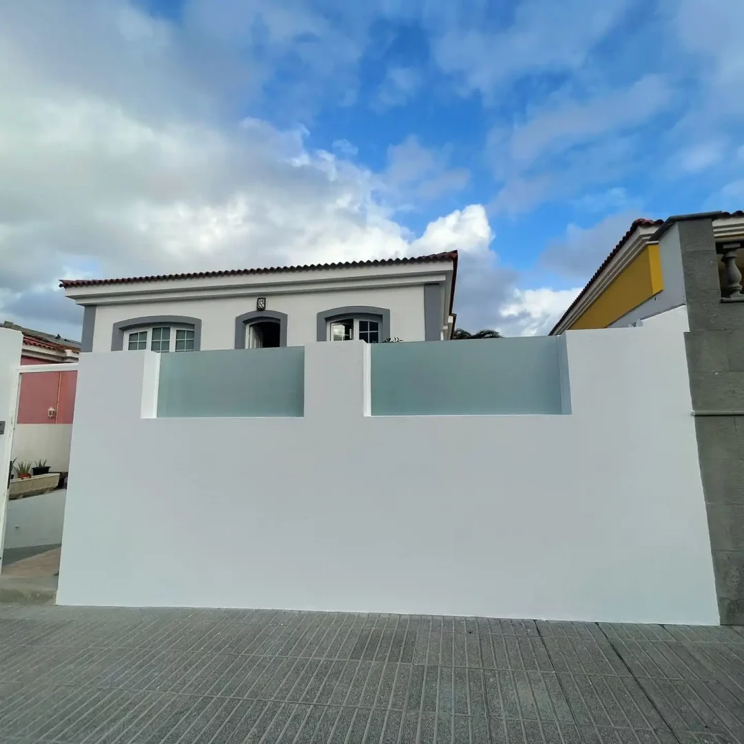 Montaje de Cristal muro exterior